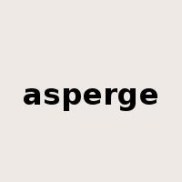 asperge是什么意思