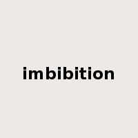 imbibition