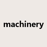 machinery是什么意思