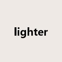 lighter是什么意思