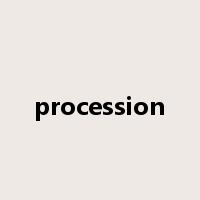 procession是什么意思