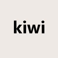 kiwi是什么意思