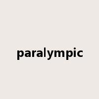 paralympic是什么意思