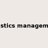 logistics management是什么意思