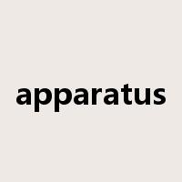 apparatus是什么意思