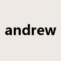 andrew是什么意思