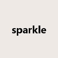 sparkle是什么意思