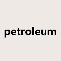 petroleum是什么意思