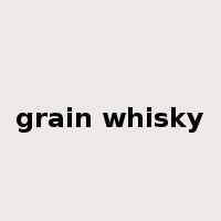 grain whisky是什么意思