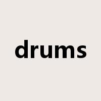 drums