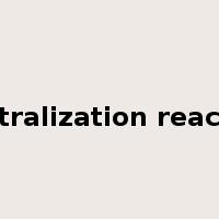 neutralization reaction是什么意思