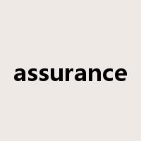 assurance是什么意思