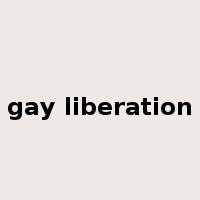 gay liberation是什么意思