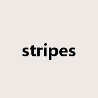 stripes是什么意思