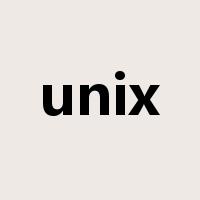 unix是什么意思