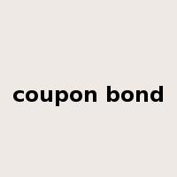 coupon bond是什么意思