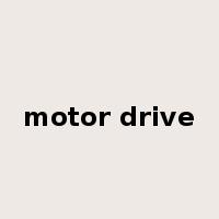 motor drive是什么意思