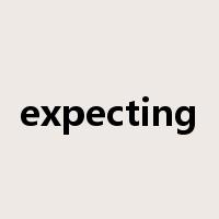 expecting是什么意思