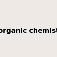 organic chemist是什么意思