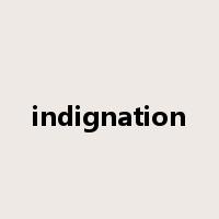 indignation