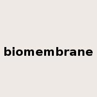 biomembrane是什么意思