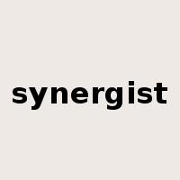 synergist是什么意思