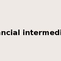 financial intermediary是什么意思