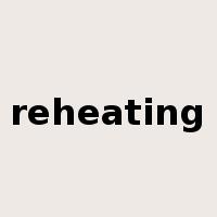 reheating是什么意思