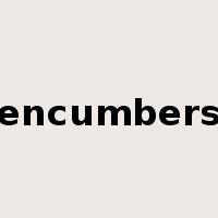 encumbers