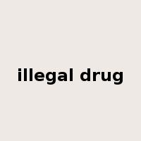 illegal drug是什么意思