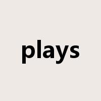 plays是什么意思