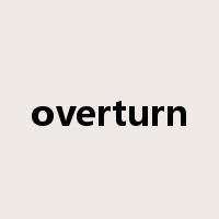 overturn是什么意思