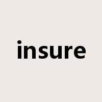 insure是什么意思