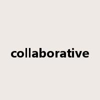 collaborative是什么意思