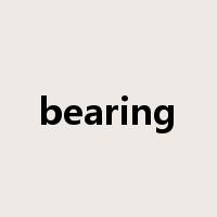 bearing是什么意思