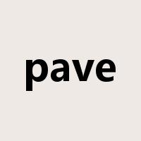 pave