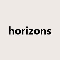 horizons是什么意思