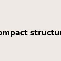 compact structure是什么意思