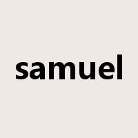 samuel是什么意思