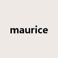 maurice是什么意思