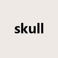 skull是什么意思