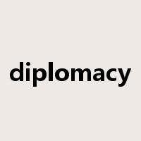 diplomacy是什么意思