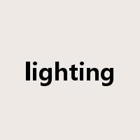 lighting是什么意思