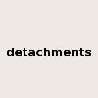 detachments是什么意思