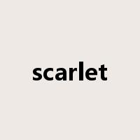 scarlet