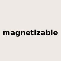 magnetizable