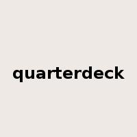 quarterdeck是什么意思