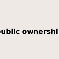 public ownership是什么意思