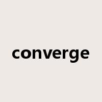 converge是什么意思