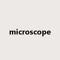 microscope是什么意思